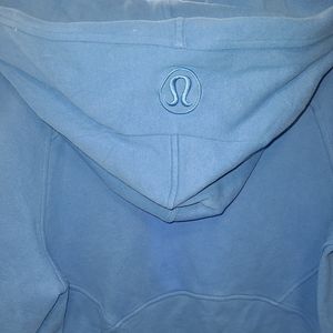Lululemon oversized full zip scuba